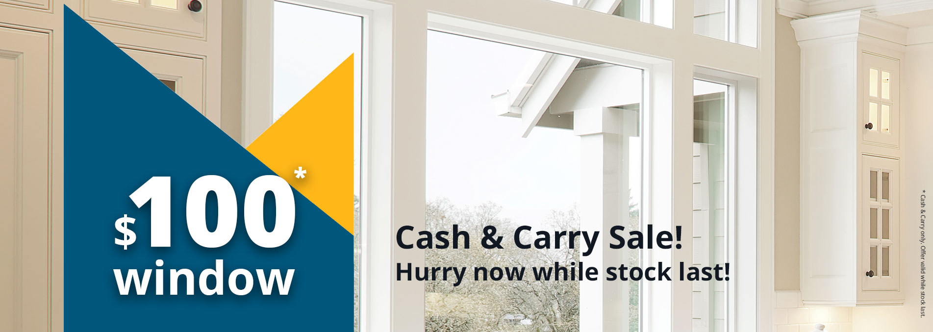 Cash & Carry Sale